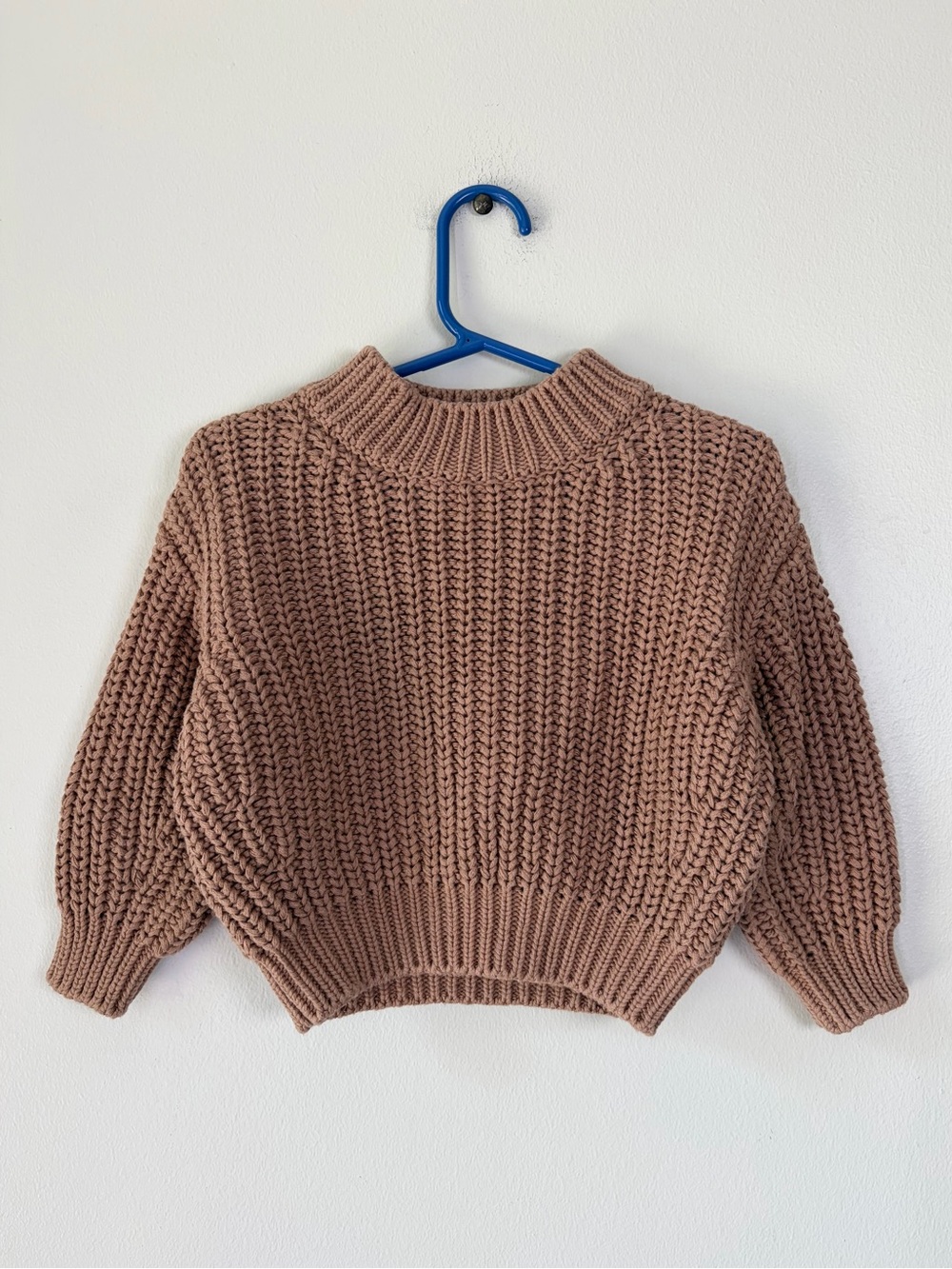 Quincy Mae Organic Cotton Chunky Knit Sweater 6-12M